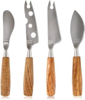 Boska Life Collection Cheese Set Mini Eichenholz, 4-tlg, Käsemesser, Käse, Messer, 320218