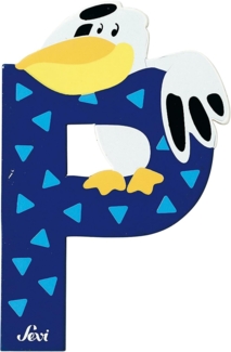 Sevi Buchstabe P Pelikan