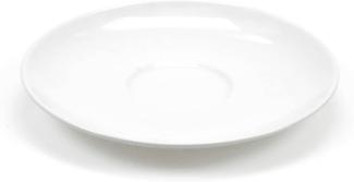 Ritzenhoff & Breker Bianco Cappucino Untere, Untertasse, Unter Tasse, Geschirr, Porzellan, Weiß, 16 cm, 78800