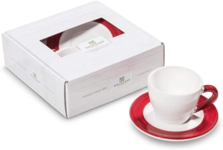 Gmundner Keramik Variat. Bordeauxr, Espresso f. Dich/2tlg. Geschenkk.