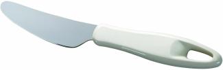 Tescoma Buttermesser, Kunststoff, weiß-Silber, 23x5. 5x2. 4 cm