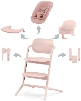 Cybex Lemo Hochstuhl 4in1 Set mit Neugeborenenset Pearl Pink