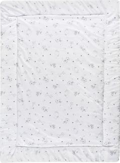 Schardt 'Tiny Stars' Krabbeldecke grau, 100x135 cm