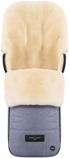 Werner Christ Baby Fußsack FLIMS LUXE, vollfellig und universell einsetzbarer