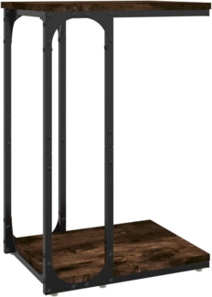 vidaXL Beistelltisch Räuchereiche 40x30x60 cm Holzwerkstoff 825819