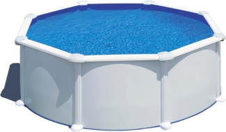 Atlantis Stahlwandpool Rund Ø 350 x 132 cm