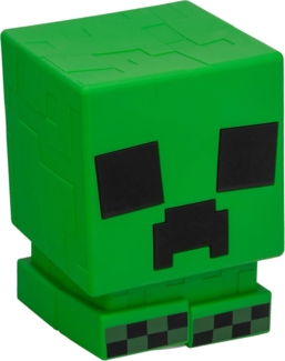 Paladone SquishyGlo Silikon-Lampe Creeper aus Minecraft, offiziell lizenziert, schnurlose, wiederaufladbare Gaming-Lampe für Kinder und Jugendliche, Schlafzimmerdekoration, Sammlerstück