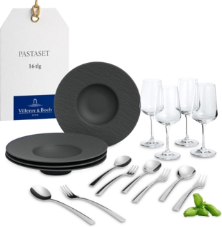 Villeroy & Boch Manufacture Rock Pasta-Set 12-teilig - DS