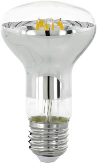 Eglo 110028 LED Filament Leuchtmittel E27 L:9. 5cm Ø:6. 3cm dimmbar 2700K klar