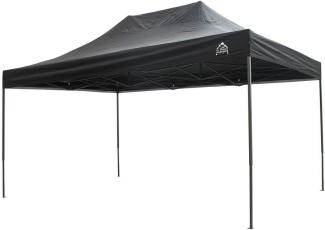 All Seasons Gazebos 3x4. 5m vollständig wasserdichtes Faltpavillon - Schwarz