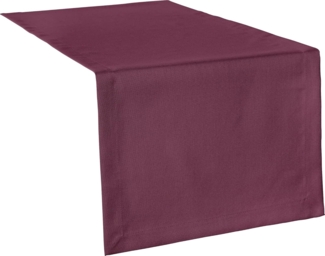 Erwin Müller Tischdecke Tischläufer "Madrid", fleckabweisend Uni