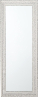 Wandspiegel beige / silber rechteckig 50x130 cm VERTOU