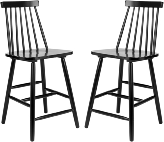 SAFAVIEH Modern Bar und Thekenhocker, Schwarz