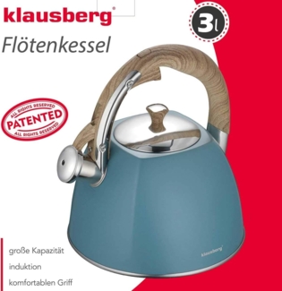 Klausberg Klausberg Wasserkocher aus lackiertem Stahl, 3,0 l, KB7499
