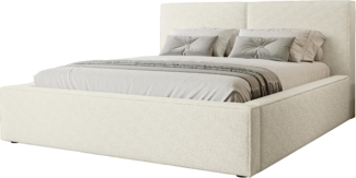 Polsterbett Sokoz Boucle (Farbe: Coral 15, Größe: 180 x 200)