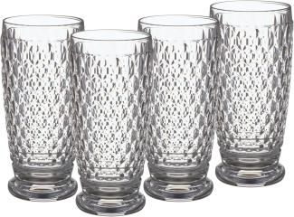 Villeroy & Boch Vorteilset 4 Stück Boston Longdrink/Bierbecher Kristallglas klar 1172990110