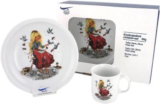 Triptis Kindergeschirr-Set Triptis Aschenputtel Kinderset 3tlg, 1 Personen, Porzellan