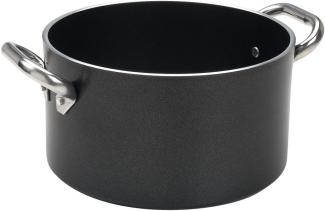 Pentole Agnelli Kasserolle ALSA2104SS36 Alblack B-Crist Cm36