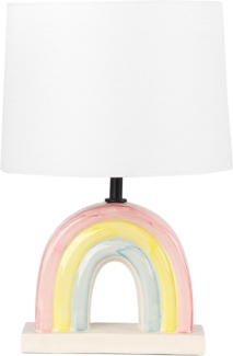 Tischleuchte TITNA Keramik Bunt