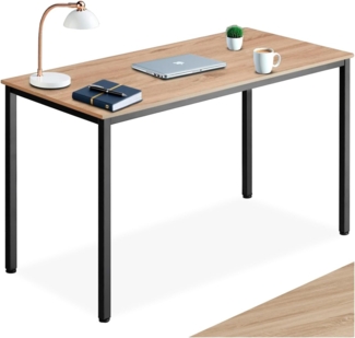 tectake Schreibtisch Vanport (1-St, 1 tlg), Vielseitiger Schreibtisch im reizvollen Industrie-Stil