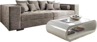 Big-Sofa Marlen 300x140 cm Hellgrau Couch