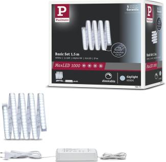 Paulmann No. 70671 MaxLED 1000 Stripe Basisset 1,5m Tageslichtweiß beschichtet