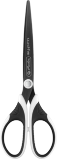 Herlitz Schere my. pen linksh. schwarz/weiß