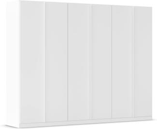 Kleiderschrank Drehtürenschrank Monostar | 6-türig | Alpinweiß 271 x 210 x 54 cm