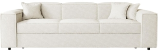 Schlafsofa Sokoz Boucle (Farbe: Coral 15)