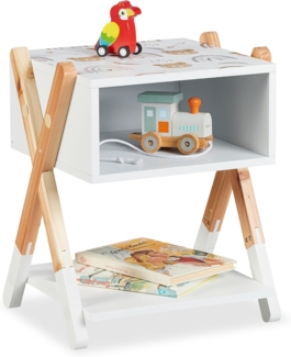 Nachttisch für Kinder offenes Fach 10051020_470