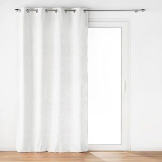 U10 Gardine mit Öesen EVA, Weiß, 135x260 cm