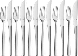 WMF Corvo Dessertbesteck-Set, 12-teilig, Cromargan protect® 3201112832