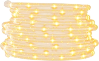 vidaXL Lichtschlauch 1200 LEDs Warmweiß 50 m PVC 343309