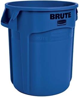 Rubbermaid FG262000BLUE-001 Brute Container with Venting Channels, 75. 7 L, Blue