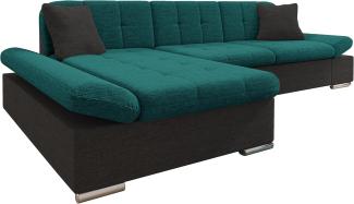 Ecksofa Montana mit Regulierbare Armlehnen, L-Form (Farbe: Soul 20 + Soul 13 + Soul 20, Seite: Links)