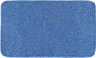 GRUND MELANGE Badematte 70 x 120 cm Blau