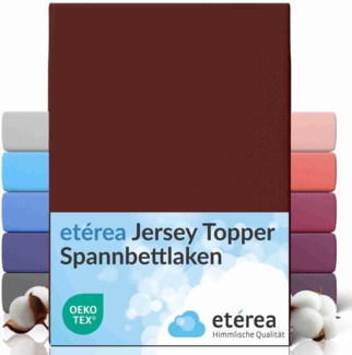 etérea Himmlische Qualität Spannbettlaken etérea Comfort Jersey Topper Spannbettlaken, Jersey, Gummizug: rundum, (1 Stück)