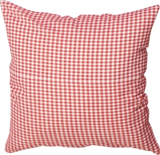 Erwin Müller Kissenbezug Kuschelkissenbezug, (1 Stück), Karo