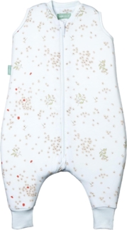 molis&co - Baby Schlafsack mit Füßen -Ideal für Frühling und Herbst - Babyschlafsack mit Beinen 1 tog - 100% Baumwolle (Oeko-TEX 100), Premium Qualität - Poppy (60 cm)