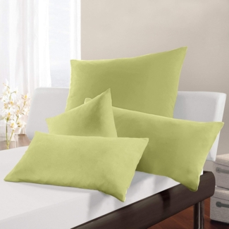 Formesse Bella Donna Jersey Kissenbezug|ca. 40x80 cm| pistazie