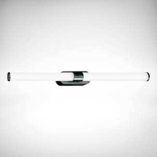 B.K.Licht Spiegelleuchte LED Badleuchte Spiegelleuchte Schwarz, LED fest integriert, Neutralweiß, inkl. LED-Platine 9W 920lm 4000K