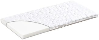 Träumeland T030302 Wiegenmatratze Wash Softschaumkern 45x90 cm