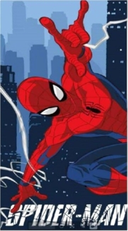 Spiderman Strandtuch für Kinder – Weiches & saugstarkes Badehandtuch 70x140 cm