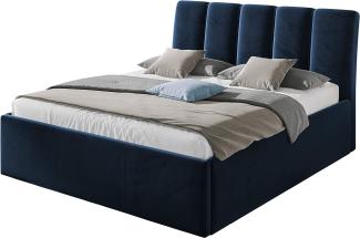 Bett Krite , Blau, 180x200 cm