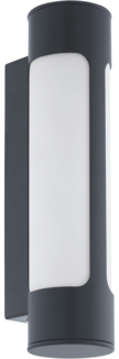 Eglo 97119 LED Outdoor Wandleuchte TONEGO anthrazit weiß L:7,5cm H:31cm T:10cm IP44