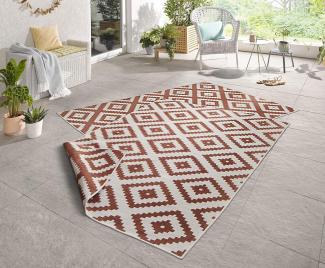 In- & Outdoor Teppich Malta Terra Creme - 200x290x0,5cm