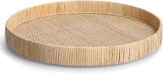 Deko-Tablett RATTAN, Ø 40 cm, ZELLER