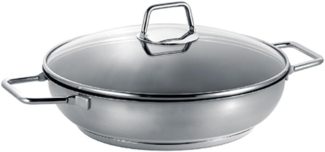 Edelstahlpfannen-Serie Wega - Wega Schmorpfanne 24cm