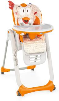 Chicco 'Fancy Chicken' Hochstuhl Polly 2 Start orange