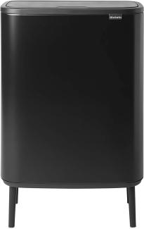 Brabantia Mülleimer, Matt Black, 30 Liter